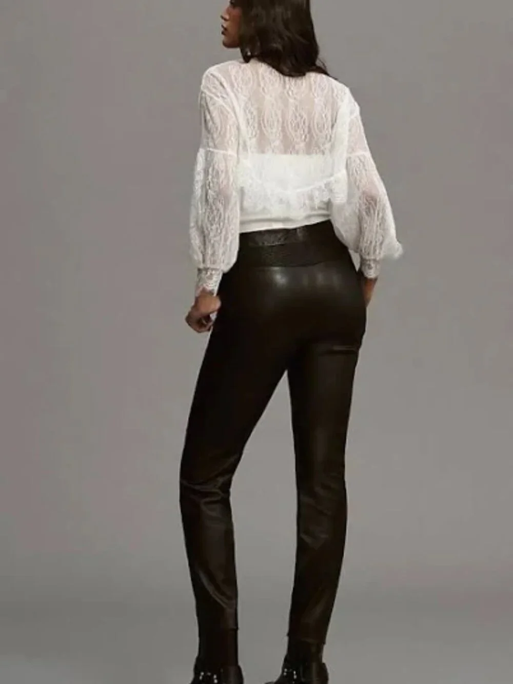 Scotch & Soda Leather Biker Pants NWT, Size M